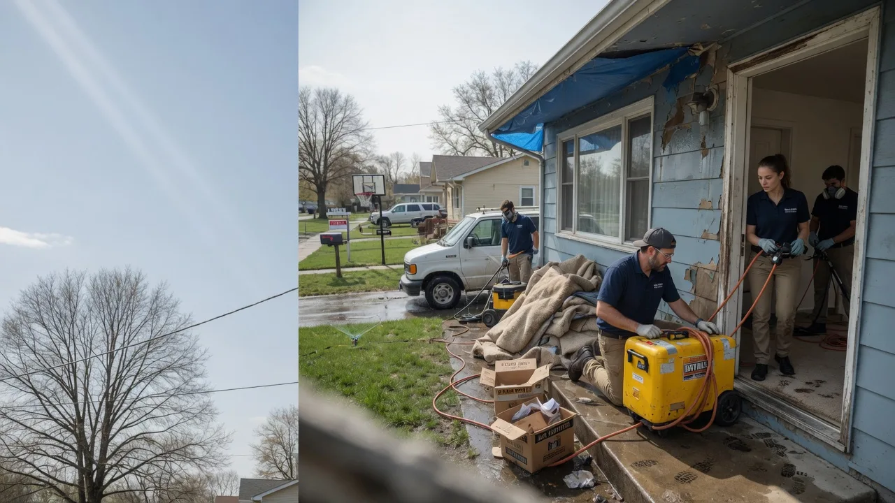 Basement Flood Cleanup in Mondovi, WI near me